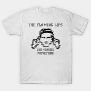 flaming hearing protection T-Shirt